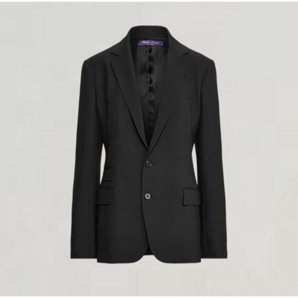 Ralph Lauren Collection Purple Label Women’s Odera Wool Silk Jacket Blazer 6 S - Picture 3 of 12